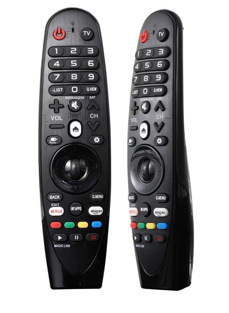 جهاز التحكم عن بُعد السحري AN-MR19BA لتلفاز سمارت – بديل عالمي لتلفزيونات سمارت 4K UHD LED – لاسلكي، إعداد توصيل وتشغيل، تنقل دقيق، تصميم مريح ومريح، لا حاجة للإعداد، استجابة سريعة للتحكم السهل، تفاعل سلس مع التلفاز لتعزيز الترفيه المنزلي - Image 1
