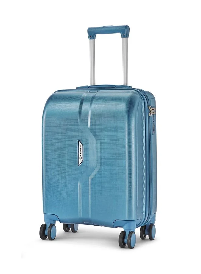 Carlton 8 WHEELS CARLTON OSLO SEE GREEN HARDSIDE CABIN TROLLEY BAG - CA OSLO55SGN