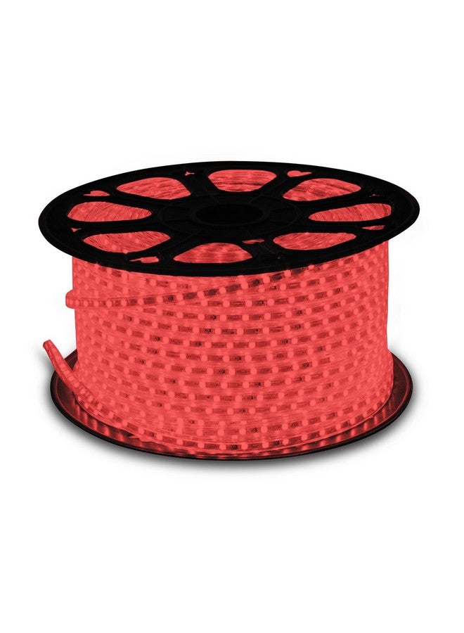 Wipro Garnet 50 Meters Led Strip Light| 60 LEDs/Mtr | Red | Ip65-Waterproof | Flexible Rope Light for Outdoor & Indoor Decoration Strip for Balcony, False Ceiling|Pack of 1 - Image 1