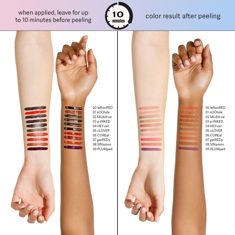 Sacheu Lip Liner STAY-N Peel Off Lip Stain â€” Long Lasting Matte Lip Tattoo Transfer Proof Lipstain Infused with Hyaluronic Acid & Vitamin E for All Skin Types â€” Vegan & Cruelty-Free, Deep Bundle - Image 5