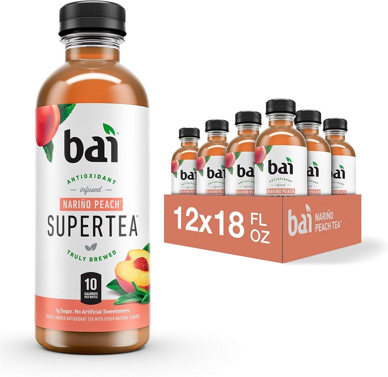 Bai Narino Peach Antioxidant Infused Supertea - Image 1