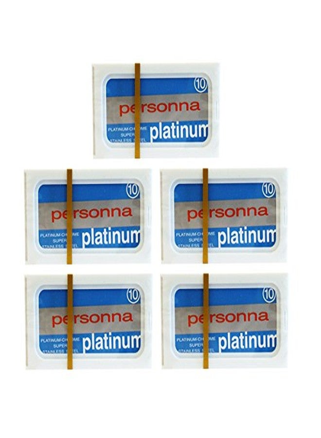 برسونا شفرات بيرسونا بلو بلاتينيوم (50) 50 شفرة من بيرسونا
