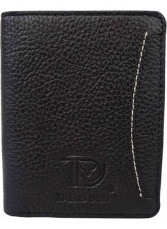 Trend Genuine Leather Men's Wallet With Card Holder Compartment Black 8998  - Image 1