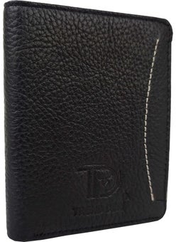 Trend Genuine Leather Men's Wallet With Card Holder Compartment Black 8998  - Image 2