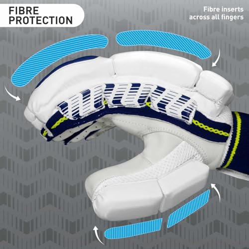 GM Prima 707 Cricket Batting Gloves for Men Left Handed - Image 5