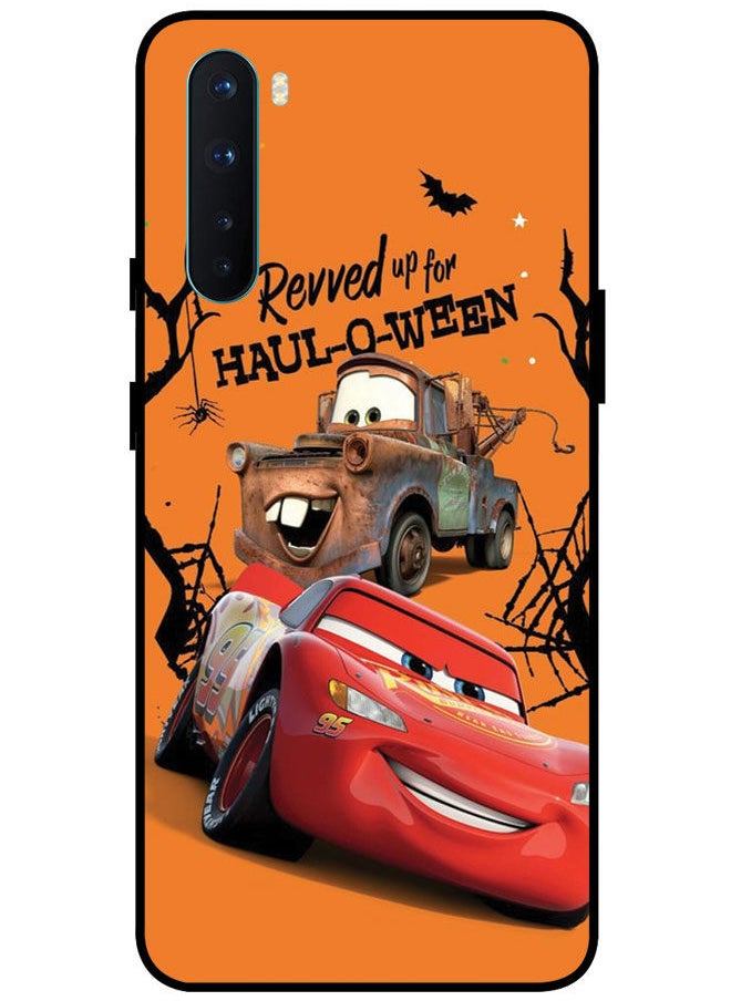 EYE CATCH - Protective Case Cover For OnePlus Nord Smart Series Printed Protective Case Cover for OnePlus Nord Revved Up For Haul-o-Ween - Image 1