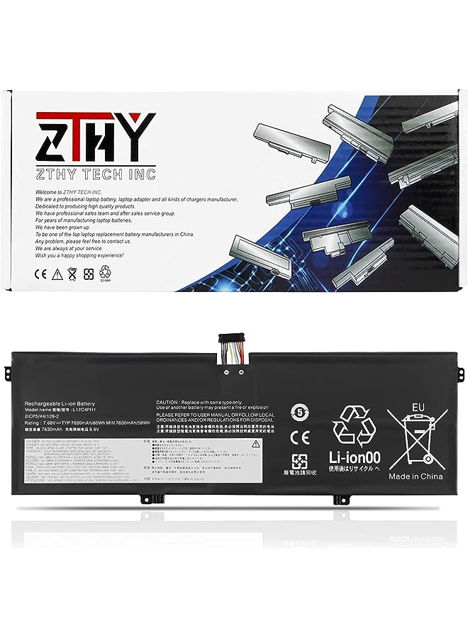ZTHY L17C4Ph1 L17M4Ph1 L17M4Ph2 Laptop Battery Replacement For Lenovo Yoga C930-13Ikb C930-13Ikb-81Eq 81Eq000Hge C930-13Ikb-81C4 81C4003Uge 81C4002Xmz Series 5B10Q82426 5B10Q82425 7.68V 60Wh - Image 1
