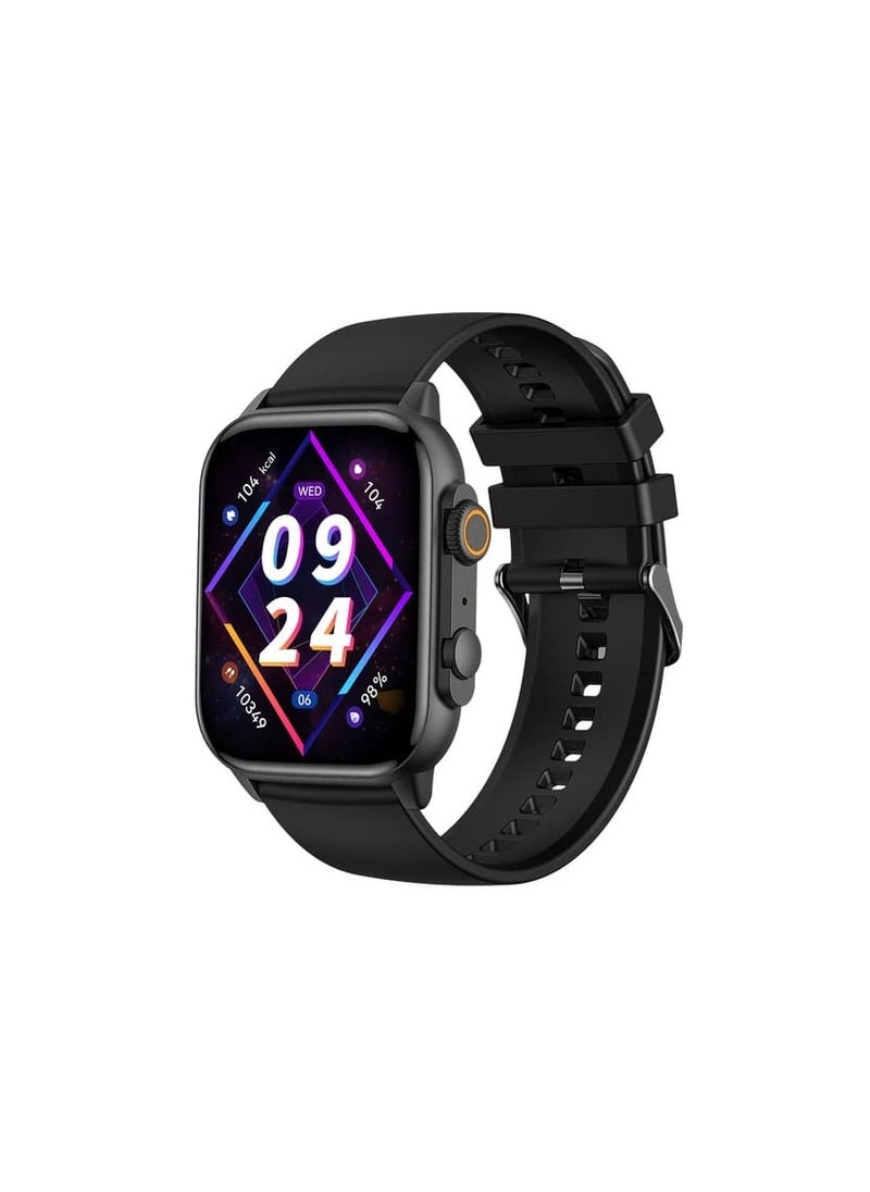 HK - Smart watch latest version of hk 10 ultra3-wf Black color Supports Wi-Fi connection and has 4 GB internal space and 256 MB RAM Water resistant 380 mAh battery - Image 1