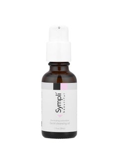 Sympli beautiful Sympli Beautiful Illuminating Antioxidant Facial Cleansing Oil, with Argan, Marula, Rosehip & Orange Oil, 1 fl oz (30 ml) 
