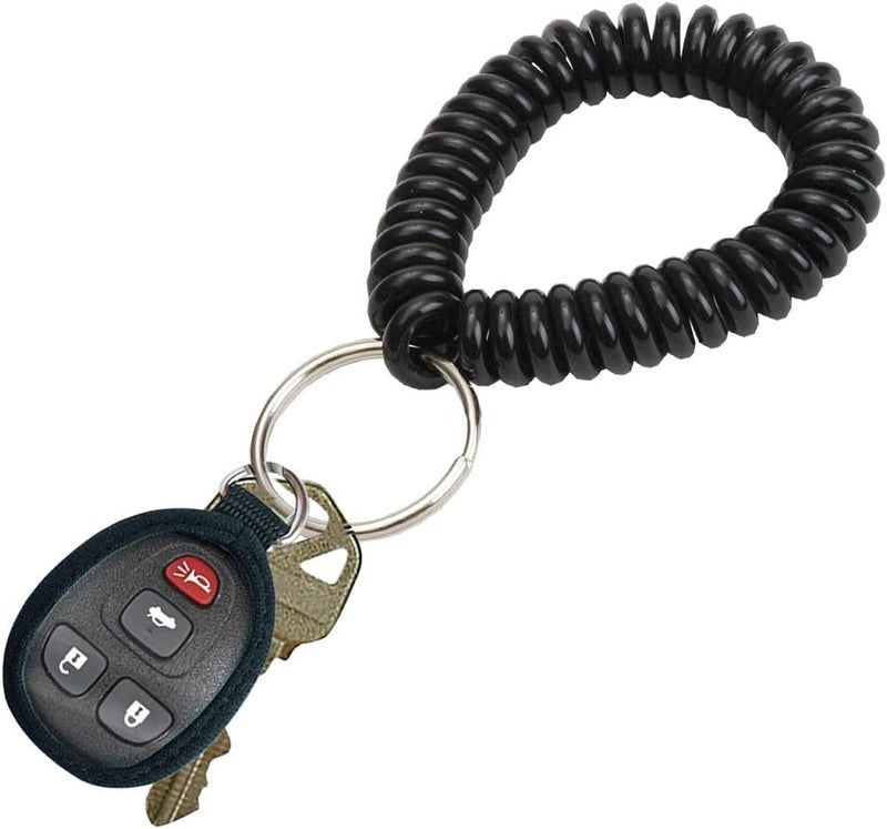 Lucky Line Key Chain Pack of 5 - Black Polyurethane - Image 4