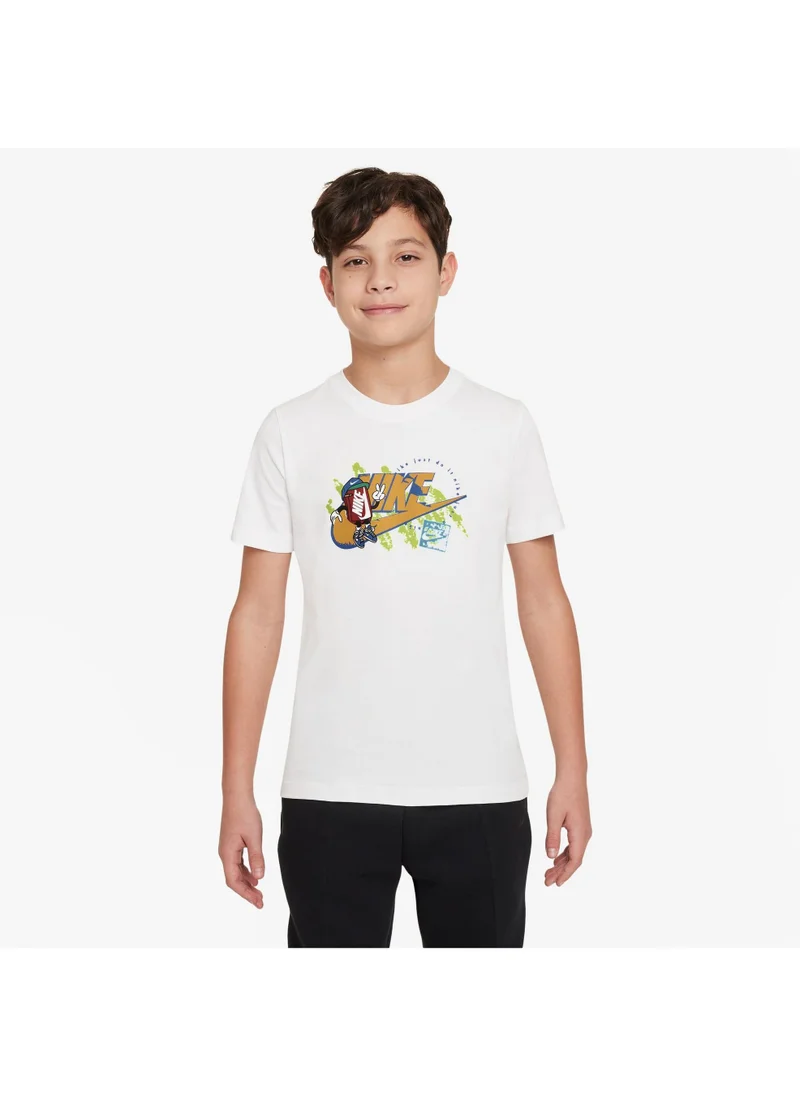 نايكي Youth Nsw Boxy 1 Futura T-Shirt