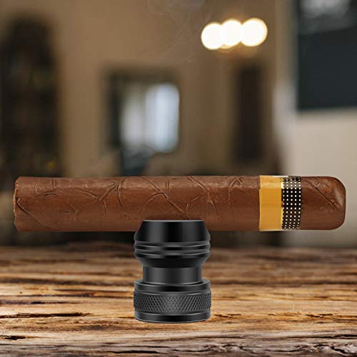 Fortune Nexus® Cigar Stand, Portable and Compact Cigar Rest (Black) - Image 5