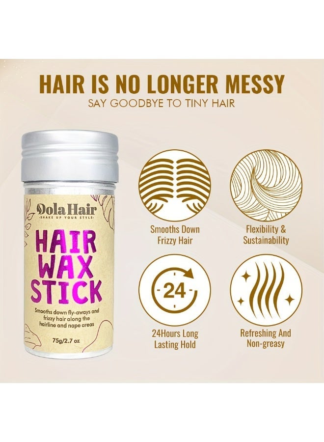 Rozino Hair Wax Stick for Flyaways & Edge Control, Non-Greasy Styling Gel Stick, 2.7oz - Image 2