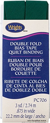 Wrights 117706925 Hunter Double Fold Quilt Binding 7/8" x3yd - Image 1