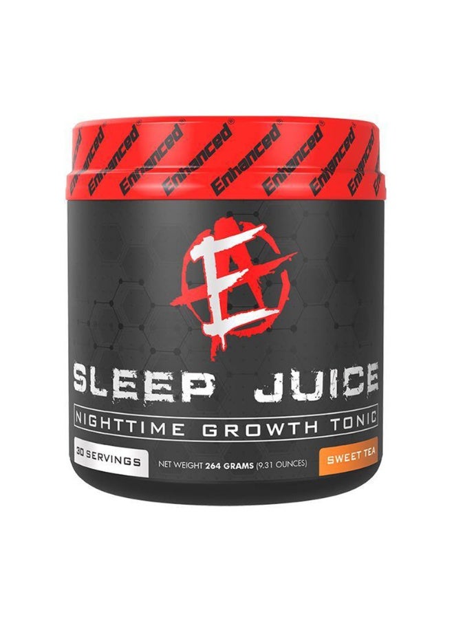 Enhanced Labs Sleep Juice Powder Supplement (30 Servings) Sweet Tea - Image 1