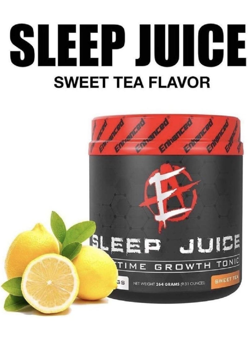 Enhanced Labs Sleep Juice Powder Supplement (30 Servings) Sweet Tea - Image 2