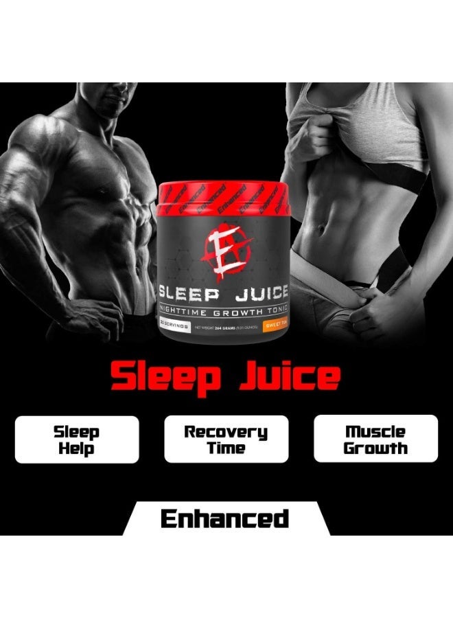 Enhanced Labs Sleep Juice Powder Supplement (30 Servings) Sweet Tea - Image 3