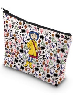 WCGXKO WCGXKO Horror Cartoon Movie Gift Fantasy Makeup Bag Horror Lover Gift Travel Bag Zipper Pouch (aline bag1) 