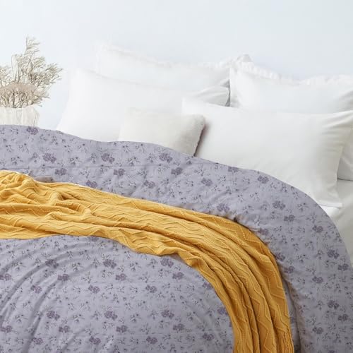 LINENWALAS Premium Printed 100% Cotton Single Duvet Cover | Comforter Cover |Rajai Cover | Quilt Cover with Zipper Closure 60 x 90 Inches (Crimson Flower, Single Size) - Image 2