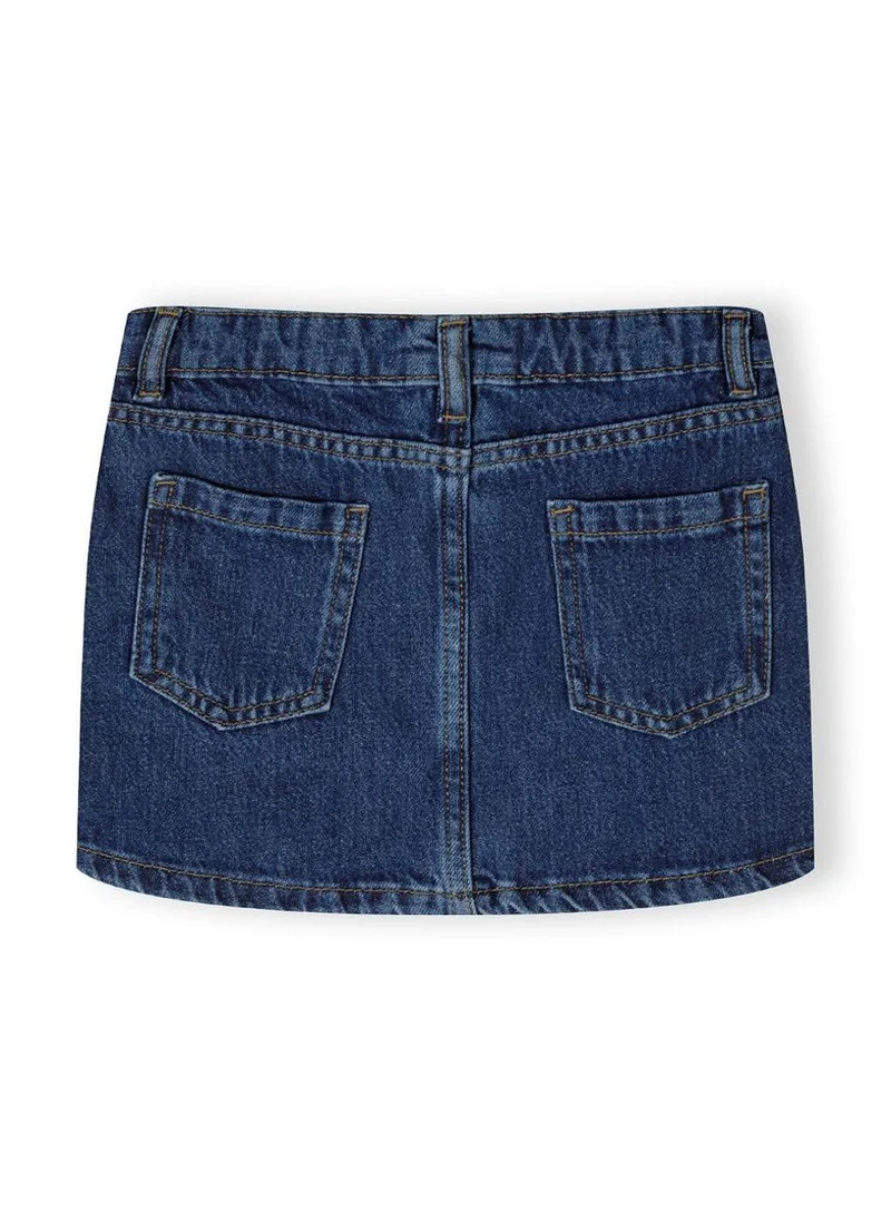 مينوتي Kids Girls Denim Skirt