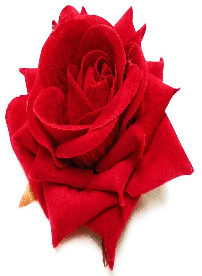 Chanderkash Rose Hair Clip for Women and Girls. Flower Hair Accessories/Floral Hair Pin - Image 3