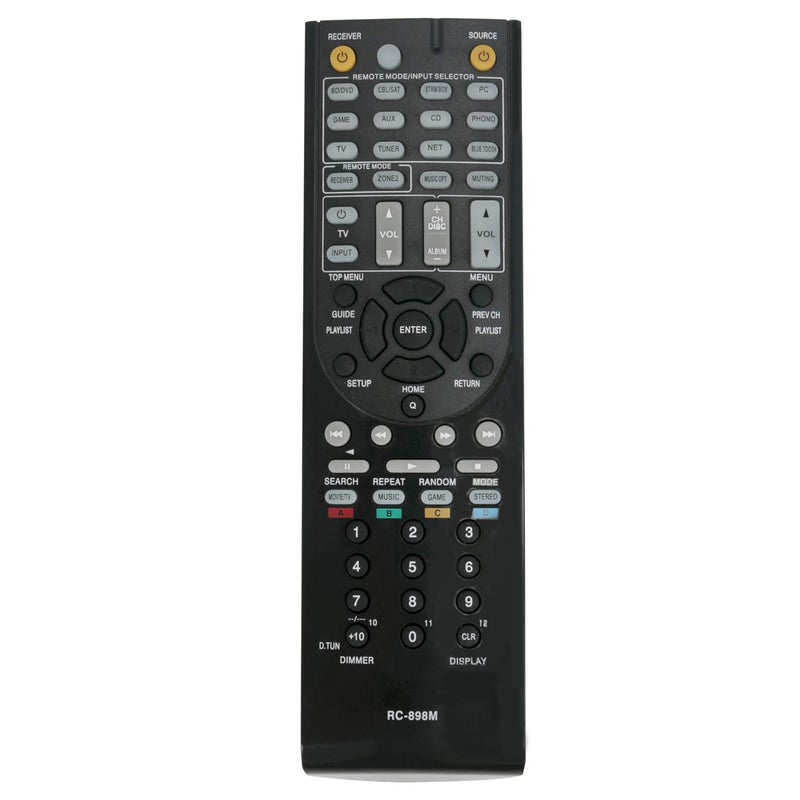 Allimity RC-898M RC898M Replacement Remote Control fit for Onkyo AV Receiver TX-NR545 TX-NR646 TX-NR747 TXNR545 TXNR646 TXNR747 - Image 5