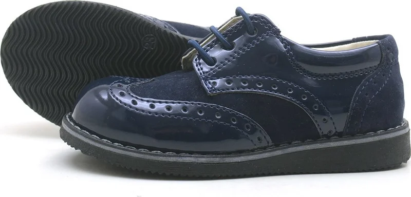 راكر Hidra Patent Leather High Soled Baby Boy Shoes