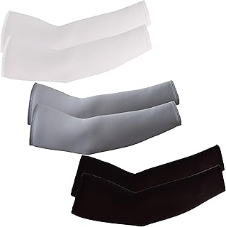 Keeble Outlets Keeble Outlets UV Arm Sleeves - Universal Fit Arm Warmers to Protect Your Skin from Sun Exposure, UPF 50 Cooling Arm  - Image 1