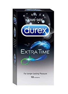 Durex Play Durex Extra Time Condoms - 10 Count (Pack of 2)  - Image 1