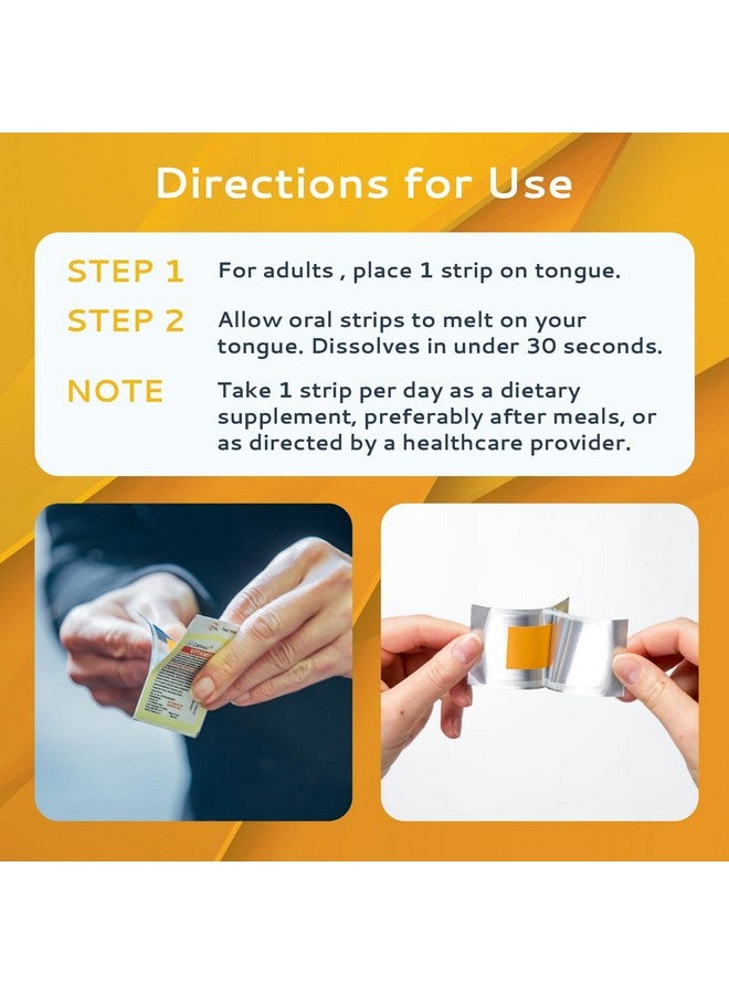 CALMOUR Vitamin D3 Strips 10 Pack| 2000 IU Oral Dissolvable D3 Vitamin Strips | Peppermint Flavor Melts on Your Tongue in 30 Seconds | Boost Immunity & Enhance Mental Focus with Vitamin D3 2000 - Image 3