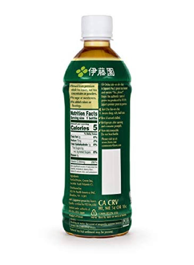 Ito En Oi Ocha Dark Green Tea Unsweetened 169 Floz - Image 3
