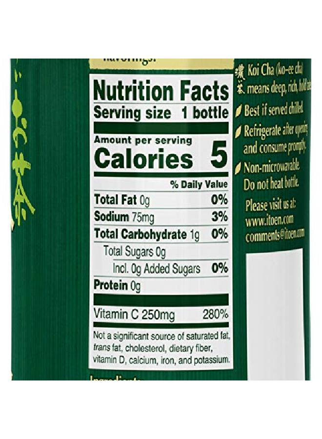 Ito En Oi Ocha Dark Green Tea Unsweetened 169 Floz - Image 4