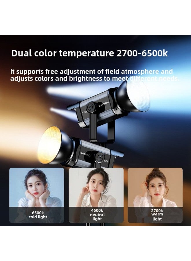300W Live Light Supplementing Anchor With Goods Photography Light Soft Light Photography Deep Throwing Light Beauty Light Suit Wholesale-Light Source Color:300w Lamp + 60cm Lantern Soft Light Ball + 2.8m Bracket  - Image 3