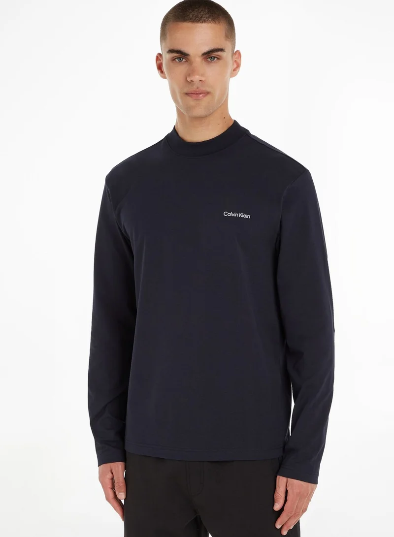 CALVIN KLEIN Logo Crew Neck T-Shirt