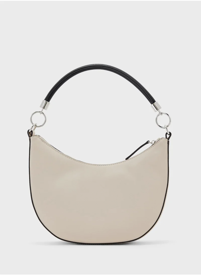 جس Monica Mini Top Zip Hobo