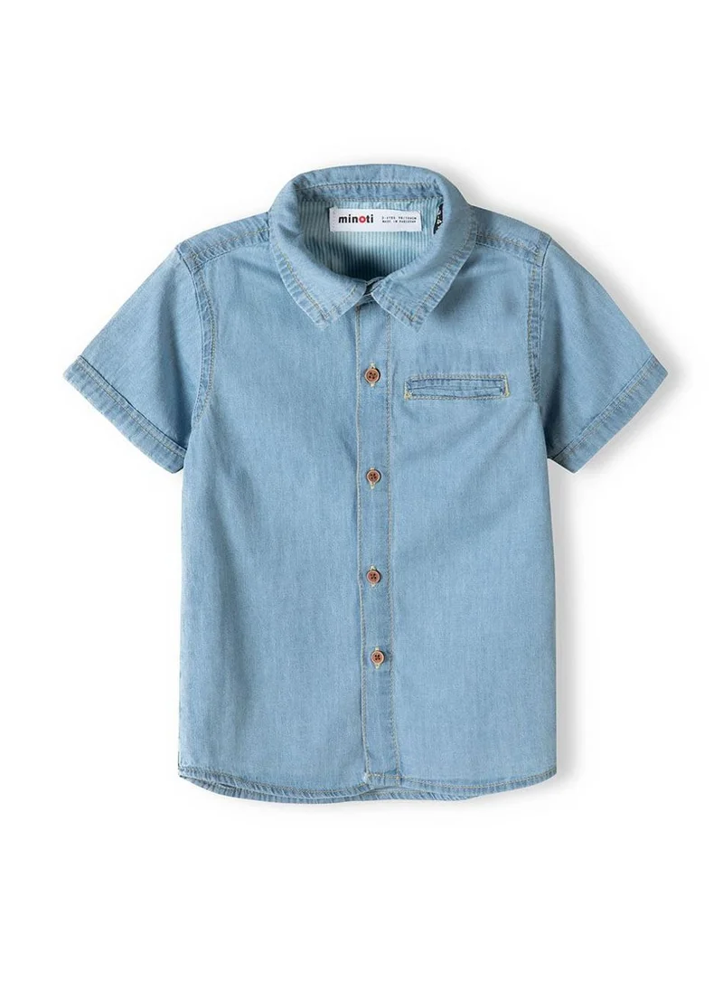 مينوتي Teen Boys Denim Shirt