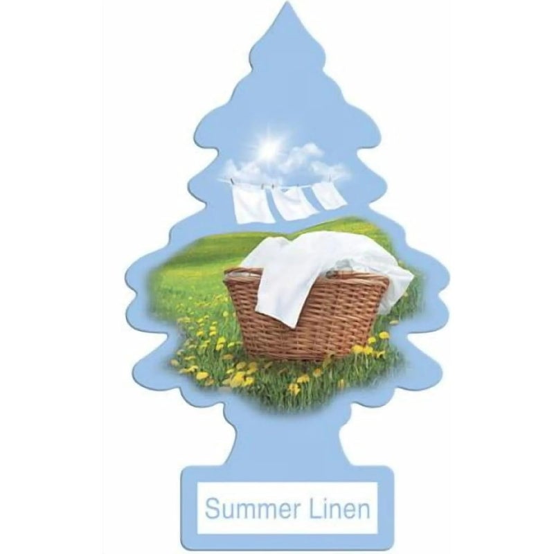 Little Trees Summer Linen Air Freshener - Pack of 12 - Image 1