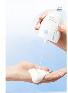 Nicor Clarity Isolation Protection Cream,For Sensitive Skin,Waterproof & Sweatproof Sunscreen  Isolation Cream Not Stuffy Or Oily，SPF 50+ UVA/UVB Protection 50ml  - Image 4