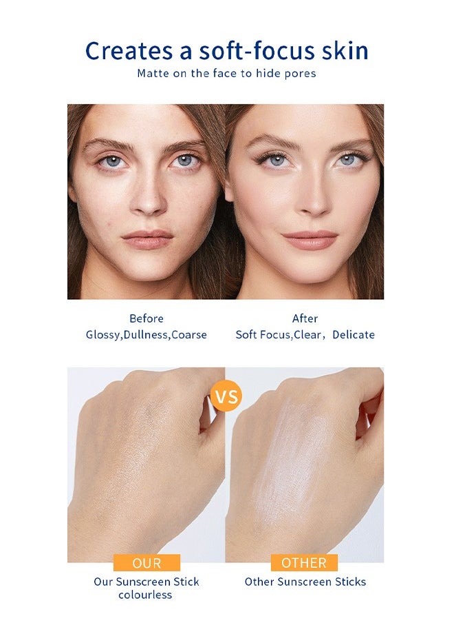 Nicor - Clarity Isolation Protection Cream,For Sensitive Skin,Waterproof & Sweatproof Sunscreen  Isolation Cream Not Stuffy Or Oily，SPF 50+ UVA/UVB Protection 50ml - Image 1