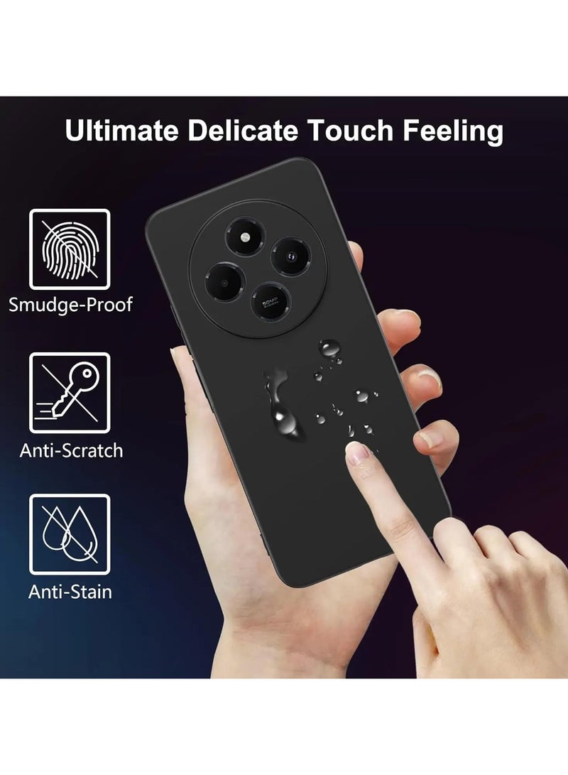 غطاء حماية لهاتف Xiaomi Redmi 14C من السيليكون الناعم، غطاء واقٍ خفيف الوزن للصدمات مع حماية للكاميرا مصمم لهاتف Xiaomi Redmi 14C - Image 2