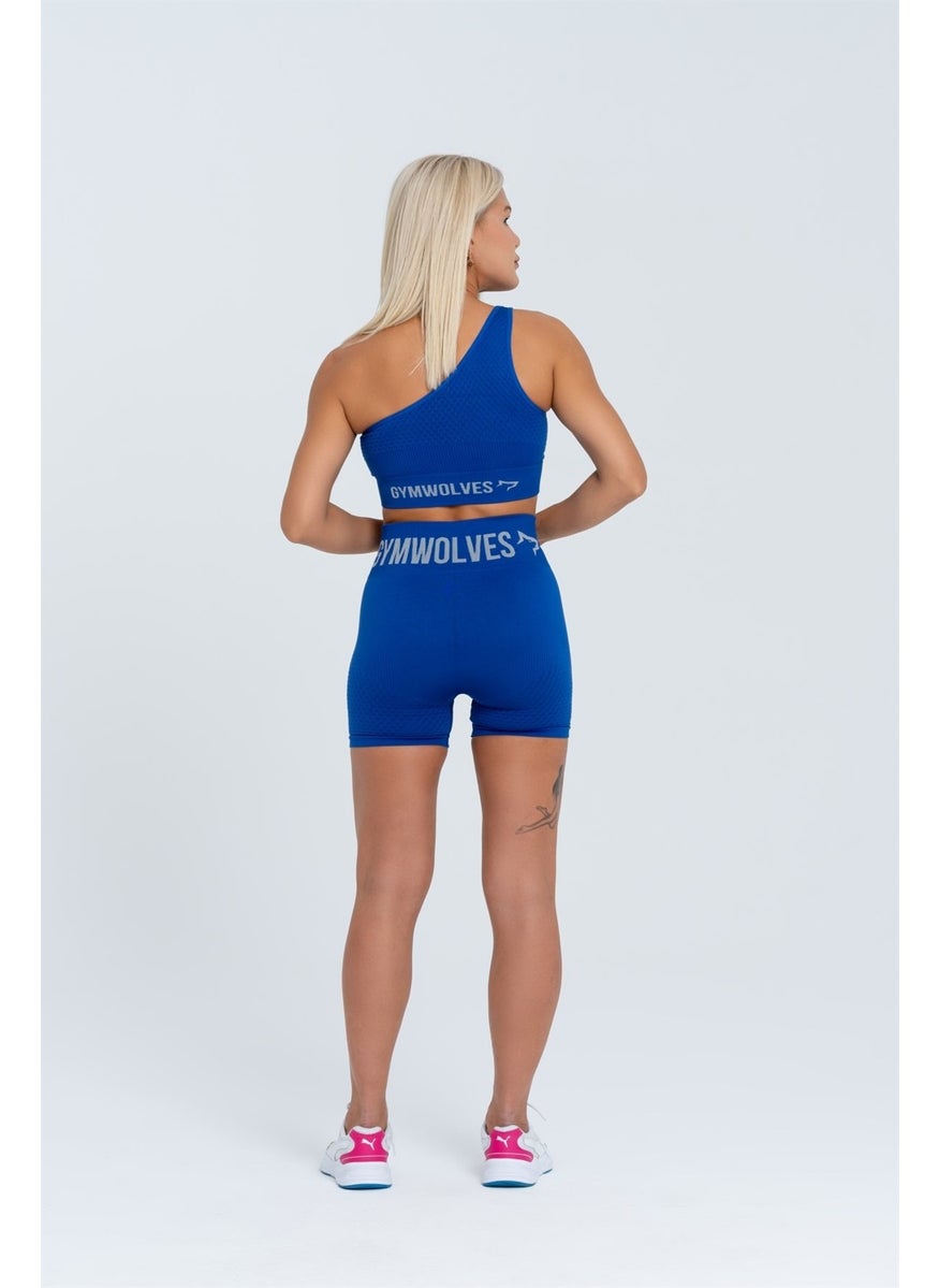 Gymwolves Women's Sports Shorts | Seamless Sports Shorts |  - Image 5