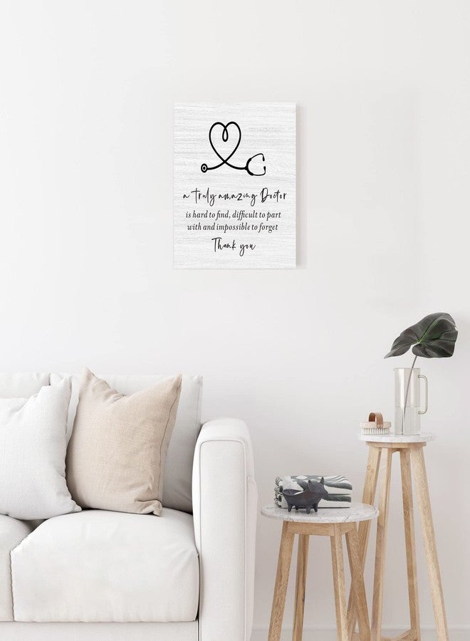 ZENNLAB Doctor Wood Sign - Thank You & Appreciation Gift for Doctors & Nurses, Unique Gifts for Men & Women on Special Occasions - Image 4