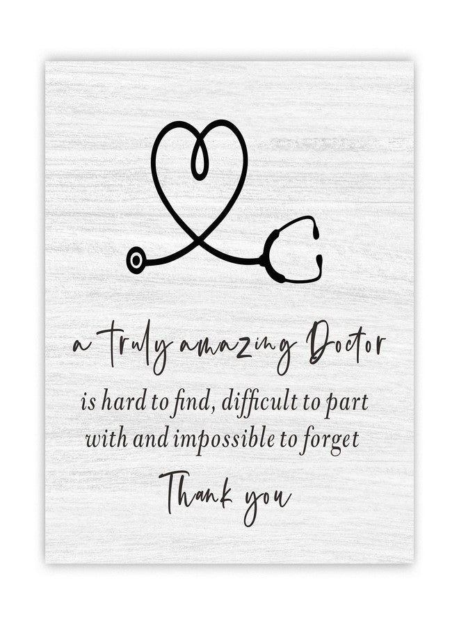ZENNLAB Doctor Wood Sign - Thank You & Appreciation Gift for Doctors & Nurses, Unique Gifts for Men & Women on Special Occasions - Image 1