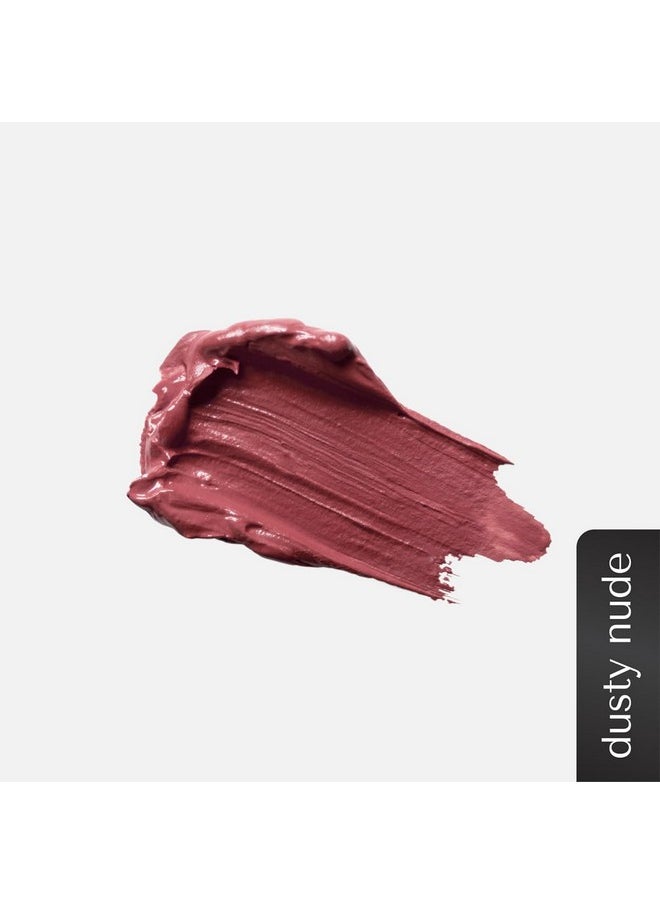 Bella Vita Organic - BELLAVITA Kiss-Proof Liquid Lipstick | 3.8 ml | 18-hr Stay | Transferproof Lipstick | Long Lasting | Ultra Matte Finish | Intense Moisturisation | Waterproof Liquid Lipsticks for Women | Dusty Nude - Image 1