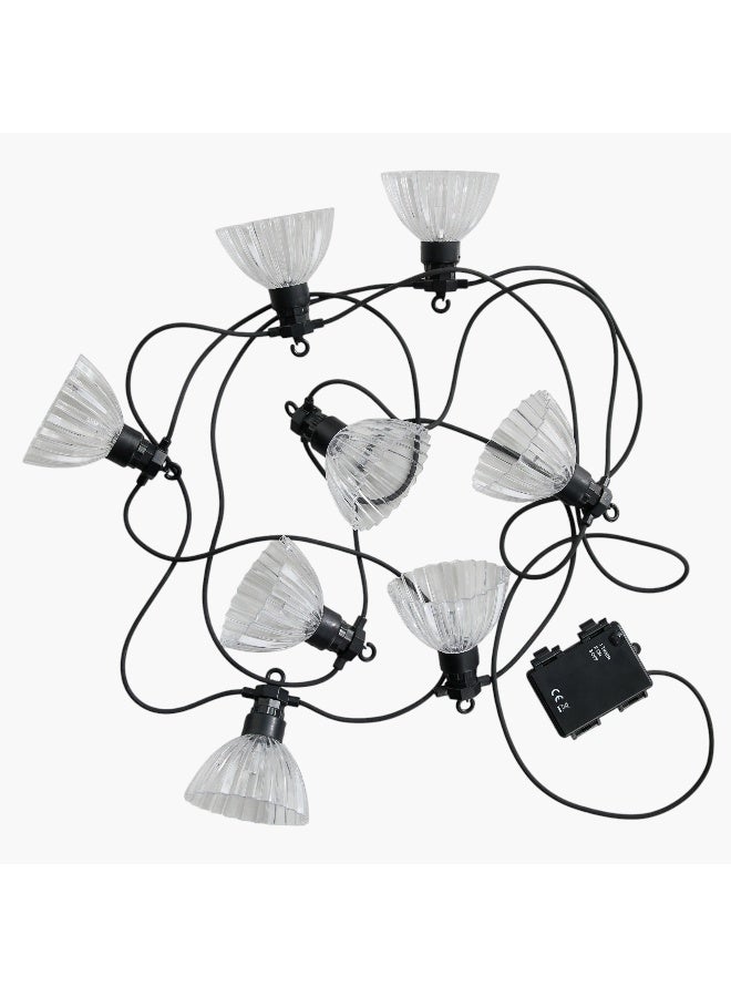 Home Box Dux 8 Acrylic Lamp Shade with Warm LED String Light - Image 3