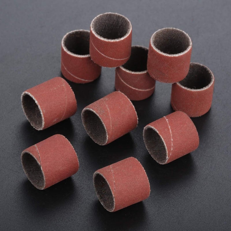 Yetaha 100 PCs Sanding Bands 600 Grit Drums Sleeves For DREMEL Rotary Tools 12CM - Image 5