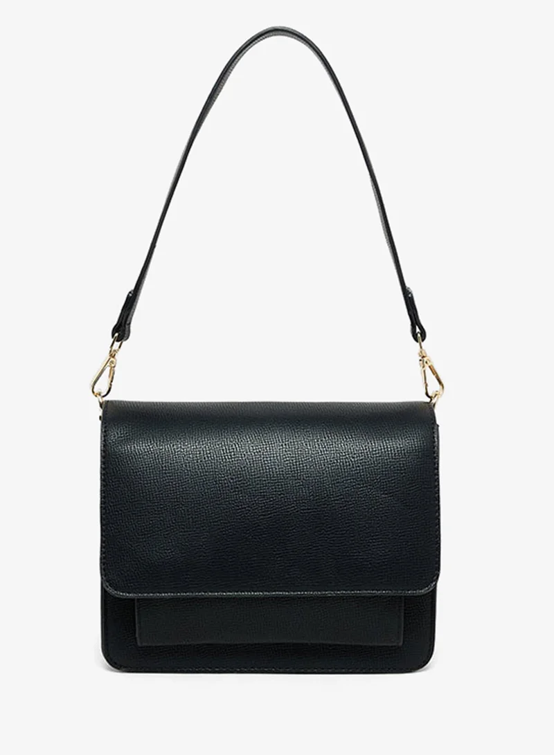 R&B Textured Shoulder Bag