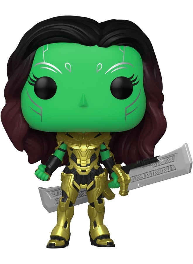 Funko Pop! Marvel - the Mantle - What If - Gamora With Blade Of Thanos - Collectable Vinyl Figure - Image 2