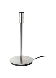 Table lamp base, nickel-plated, 30 cm