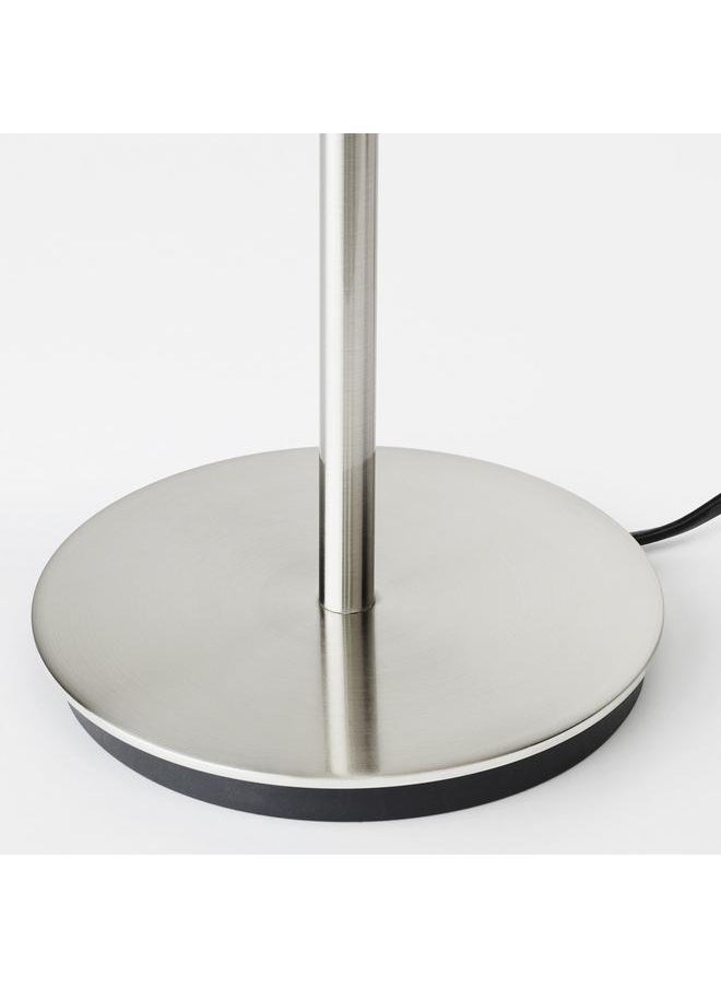 Generic - Table lamp base, nickel-plated, 30 cm - Image 1